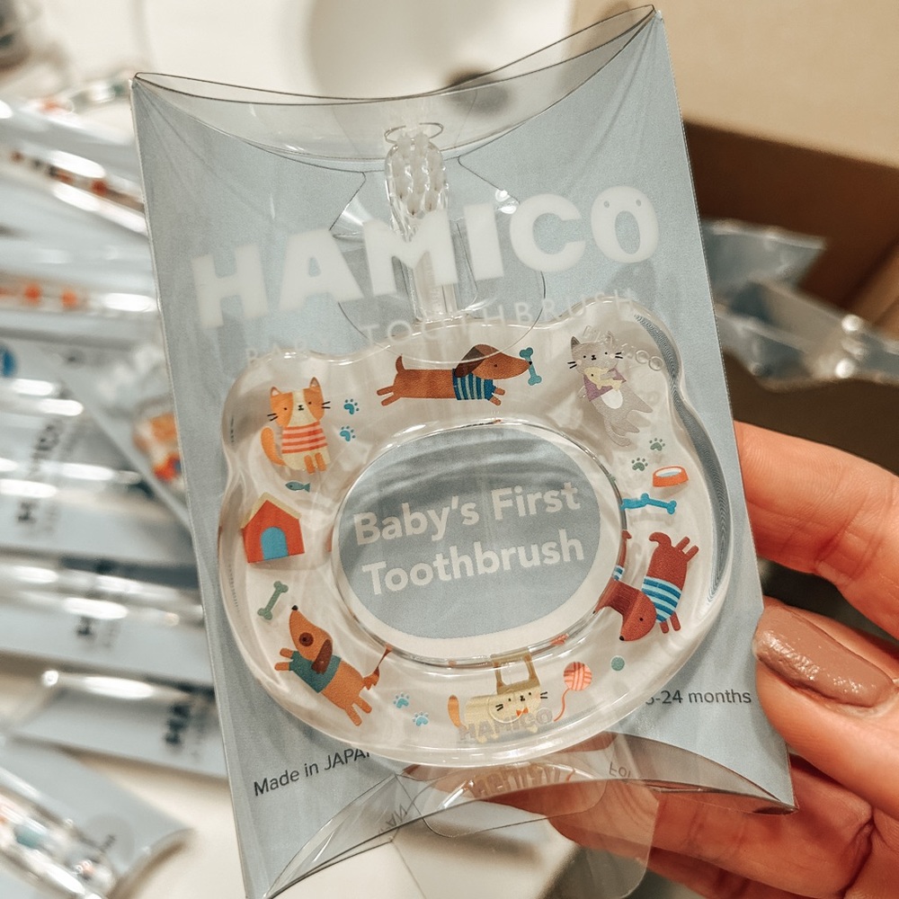 🐱🐶🪥🦷 Cats & Dogs!  Lux Line toothbrush for children by Hamico